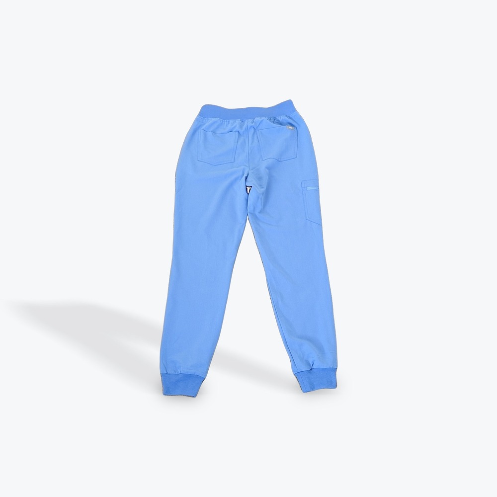 FIGS High Waisted Zamora Tall Yoga Jogger Scrub Pants Blue W22SW2012T Small Tall - Picture 2 of 11